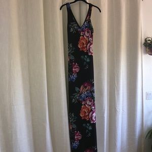 Long floral dress